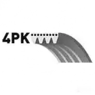 Приводной ремень, поликлиновой GATES 405692 4PK82 0 4PK821 4pk823 - Изображение 2