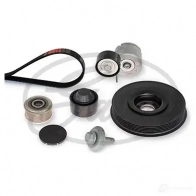 Приводной ремень в комплекте GATES OAP7080 k366pk1708 6PK1 708 Peugeot 407 1 (6C, D, E) 2004 – 2010