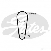 Комплект ремня грм с водяным насосом GATES 56 83XS WP0154 kp15683xs1 Audi A3 (8V) 3 2012 – 2019