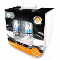 Лампа галогеновая H7 MEGALIGHT ULTRA +150% 55 Вт 12 В 3000-4000K GE 1439691621 WDV7Y J7 58520NXNUКУ2