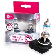 Лампа галогеновая HB4 MEGALIGHT ULTRA +120% 51 Вт 12 В GE 53070SNU 1439691687 RJX X9MW