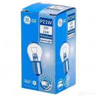 Лампа P21W EXTRA LIFE 21 Вт 12 В GE 1057LFD K JFNCT 1439693538