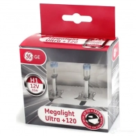 Лампа галогеновая H1 MEGALIGHT ULTRA +120% 55 Вт 12 В GE 1439693617 50310NU 4U0CG H