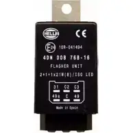 Прерыватель указателей поворота HELLA 4DN 008 768-167 O2DNQR XKW UDKJ 19124