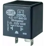 Прерыватель указателей поворота HELLA QDH9O 4JZ 177 846-007 19154 5L0Y I