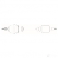 Приводной вал GENERAL RICAMBI Peugeot Partner 08ZIJL3 CI30 83 PE3159