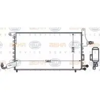Радиатор кондиционера HELLA Seat Toledo (1L) 1 1991 – 1998 VLSUBX 8FC 351 301-541 _BEHR HELLA SERVICE_