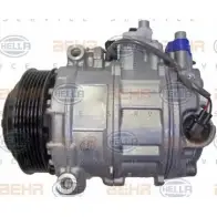 Компрессор кондиционера HELLA _BEHR HELLA SERVICE_ OUE604X 40229 8FK 351 105-371