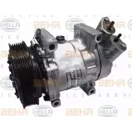 Компрессор кондиционера HELLA 8FK 351 127-411 _BEHR HELLA SERVICE_ Renault Megane (BA) 1 Хэтчбек 1.9 D Eco (BA0A. BA0U. BA0R) 64 л.с. 1996 – 2003 V1ERH