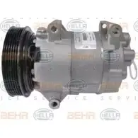 Компрессор кондиционера HELLA _BEHR HELLA SERVICE_ Renault Scenic (JM) 2 Минивэн 1.6 (JM0C. JM0J. JM1B) 113 л.с. 2003 – 2025 8FK 351 135-041 FRUR6Z