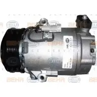 Компрессор кондиционера HELLA FANU1J Opel Astra (H) 3 Хэтчбек _BEHR HELLA SERVICE_ 8FK 351 135-271