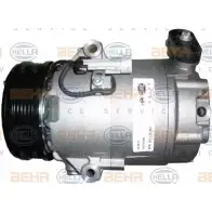 Компрессор кондиционера HELLA _BEHR HELLA SERVICE_ Opel Astra (H) 3 Хэтчбек 8FK 351 135-281 RTAWY2