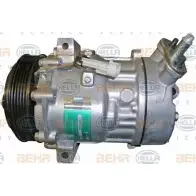 Компрессор кондиционера HELLA 8FK 351 334-301 _BEHR HELLA SERVICE_ IMSZ1N3 Saab 9-3 (YS3F) 2 Седан