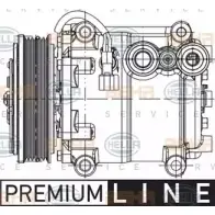 Компрессор кондиционера HELLA 8FK 351 334-341 NEEIV7A _BEHR HELLA SERVICE_ 41288