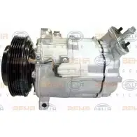 Компрессор кондиционера HELLA 39DC1 Saab 9-3 (YS3F) 2 Кабриолет 2.0 1.8t BioPower 175 л.с. 2007 – 2015 8FK 351 340-071 _BEHR HELLA SERVICE_