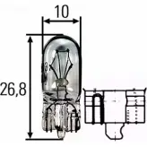 Лампа накаливания HELLA X SC43NO 8GA 008 901-241 4082300191868 42292