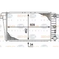 Радиатор охлаждения двигателя HELLA Y485I1 45214 _BEHR HELLA SERVICE_ 8MK 376 710-571
