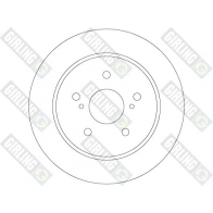 Тормозной диск GIRLING Suzuki Swift (MZ, EZ) 2 2004 – 2010 XG BLEL 6066854 3322938278717