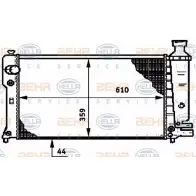 Радиатор охлаждения двигателя HELLA 8MK 376 720-061 46011 _BEHR HELLA SERVICE_ JCDBMH5