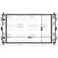 Радиатор охлаждения двигателя HELLA _BEHR HELLA SERVICE_ QL6UBEL 8MK 376 766-501 46879