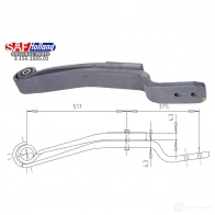 Листовая рессора SAF G19D 07 3155103501 1437816327
