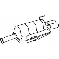 Задний глушитель Walker R82LTIX 18963 Audi 80 (B4, 8C2) 4 Седан 2.8 174 л.с. 1991 – 1994 P 9YSN