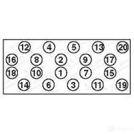 Болты ГБЦ, головки блока цилиндров GOETZE 2276002b 700661 0692780017509 22V SJ - Изображение 2