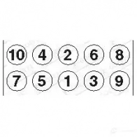 Болты ГБЦ, головки блока цилиндров GOETZE 2218089b AM1 R4 0692780024194 700349 - Изображение 2