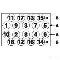 Болты ГБЦ, головки блока цилиндров GOETZE 700624 2256003b 0692780017158 C DEG6TG - Изображение 2