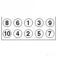 Болты ГБЦ, головки блока цилиндров GOETZE 700664 4044197154142 O 83R7 2276005b - Изображение 2