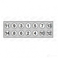 Болты ГБЦ, головки блока цилиндров GOETZE 4 GITVX 700273 2201320b - Изображение 2