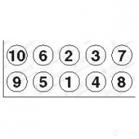 Болты ГБЦ, головки блока цилиндров GOETZE 2217020b 8WE E0 700329 4044197153701 - Изображение 2