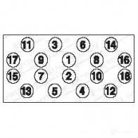 Болты ГБЦ, головки блока цилиндров GOETZE U SACH 700258 2201304b - Изображение 2