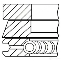 Комплект поршневых колец