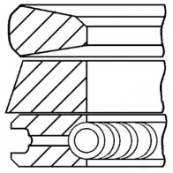 Комплект поршневых колец