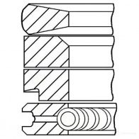 Комплект поршневых колец