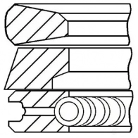 Комплект поршневых колец