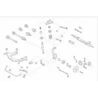 Рулевое управление BOGE B 1ZXC AUDI-A4-FB003 VWT2D4 Audi A4 (B5) 1 Седан 1.9 Tdi Quattro 110 л.с. 1996 – 2000