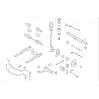 Рулевое управление BOGE Opel Astra (F) 1 Универсал 2.0 i 16V (F08. C05) 136 л.с. 1995 – 1998 A CTG7AF OPEL-ASTRA-FB034 DMQVRCM