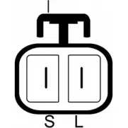 Генератор LUCAS ELECTRICAL 50T 9YC LRA02992 Mitsubishi Pajero HG52DUT