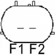 Генератор LUCAS ELECTRICAL LRA03120 I3BOIV0 Dodge Caravan 4 (RS, RG) 2001 – 2007 A8H34 2