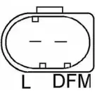 Генератор LUCAS ELECTRICAL 78 EN3D LRA03221 Audi A6 (C5) 2 Универсал 4.2 Rs6 Quattro 450 л.с. 2002 – 2005 2IGLWN