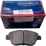 Тормозные колодки, дисковые, комплект GOODWILL 1051 F 4FIW1Y OU3L6 78 3789615 - Изображение 2