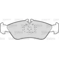 Тормозные колодки, дисковые, комплект VALEO DDKHWP7 F4 0P20 540794 Volkswagen LT (2DB, 2DE, 2DK) 2 Автобус 2.5 SDI 75 л.с. 1996 – 2006