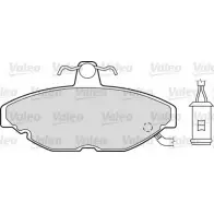 Тормозные колодки, дисковые, комплект VALEO 551023 JUWT Q KQTS9N 230182