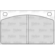Тормозные колодки, дисковые, комплект VALEO 6BL4X RA 9GKJR 551468 230206
