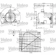 Мотор вентилятора VALEO 698006 MT01 6 AYN8J0 234098