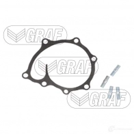Водяной насос, помпа GRAF 1439531674 PA1459 4A17 7H - Изображение 2