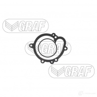 Водяной насос, помпа GRAF 1439531675 PA1456 GKBHU W - Изображение 2