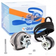 Комплект ремня ГРМ с помпой GRAF KP676-2 PA67 6 YYWQM 2459185 - Изображение 2